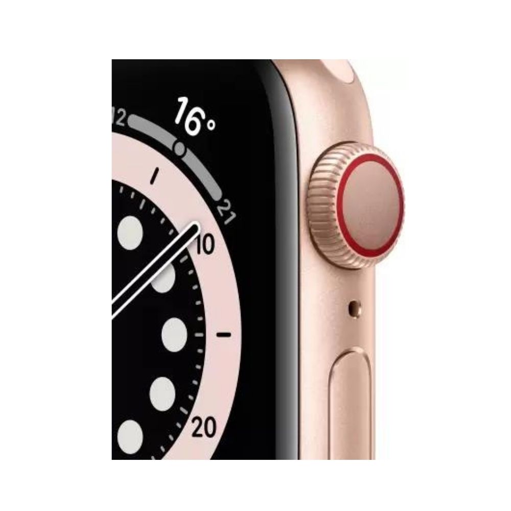Apple Watch Series 6 GPS + Cellular M06N3HN/A 40 mm Gold Aluminium Case with Pink Sand Sport Band