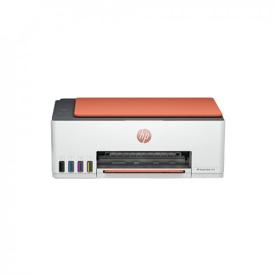 HP Smart Tank 589 All-in-one WiFi Colour Printer (Upto 6000 Black and 6000 Colour Pages Included in The Box). - Print, Scan & Copy for Office/Home