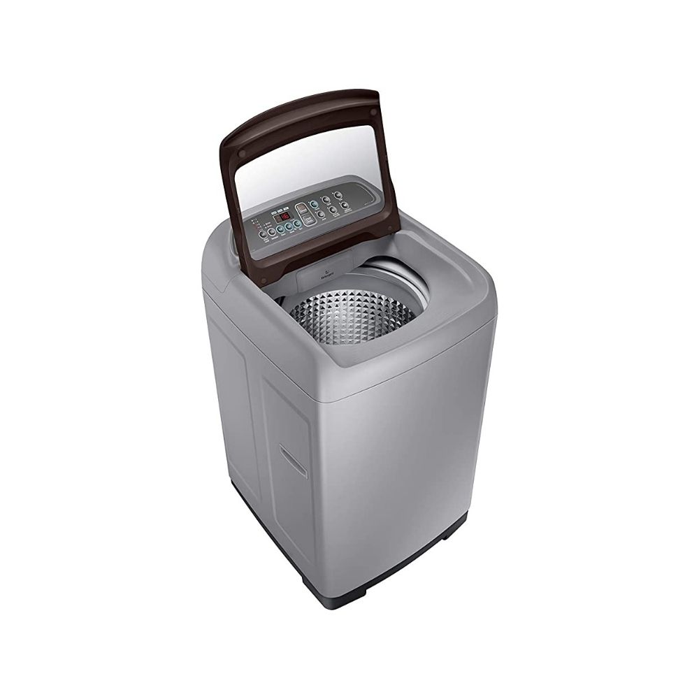 Samsung 6.5 Kg Inverter 3 star Fully-Automatic Top Loading Washing Machine (WA65M4201HD/TL, Imperial Silver, Wobble technology)