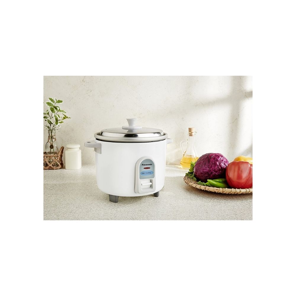 Panasonic Automatic Cooker SR-WA10 E White Colour 1 Liter Capacity 450W