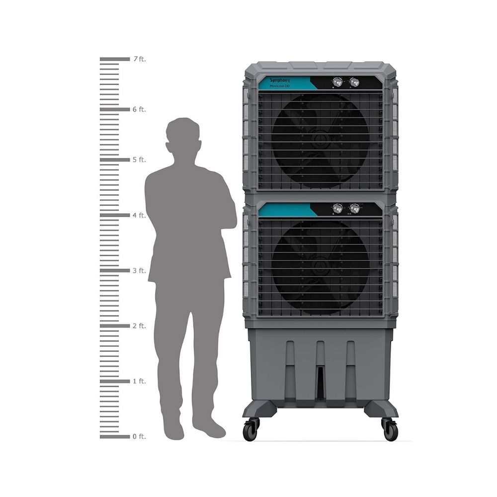 Symphony Movicool DD 125 Desert Cooler - 125L (Grey)
