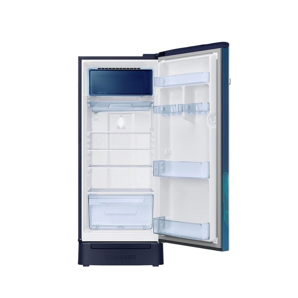 Samsung 225 L 3 Star Direct Cool Single Door Refrigerator Paradise Bloom Blue (RR23A2F2Y9U/HL)