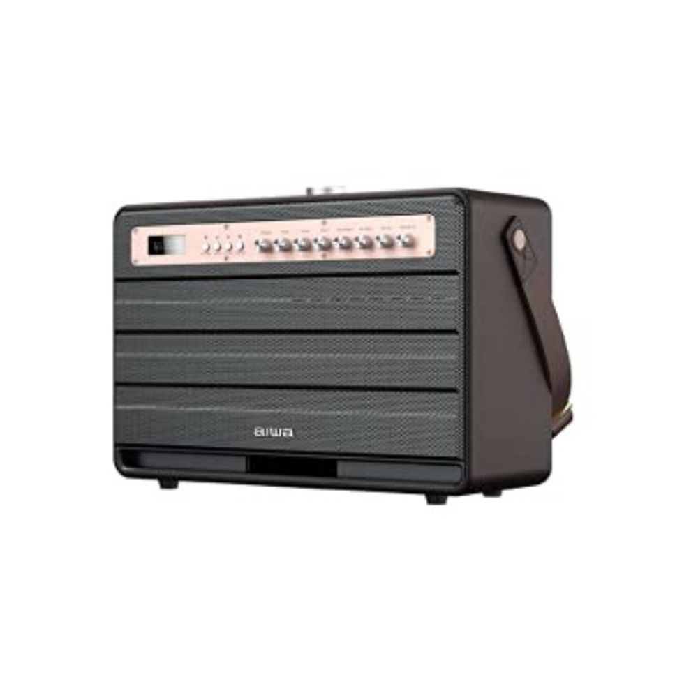Aiwa MI-X450 Pro Enigma high Efficiency Audio with Retro Styling, Rose Gold, Medium