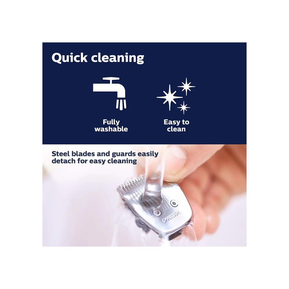 Philips MG3750/33 Multi Grooming Kit 60 min Runtime 10 Length Settings  (Black)