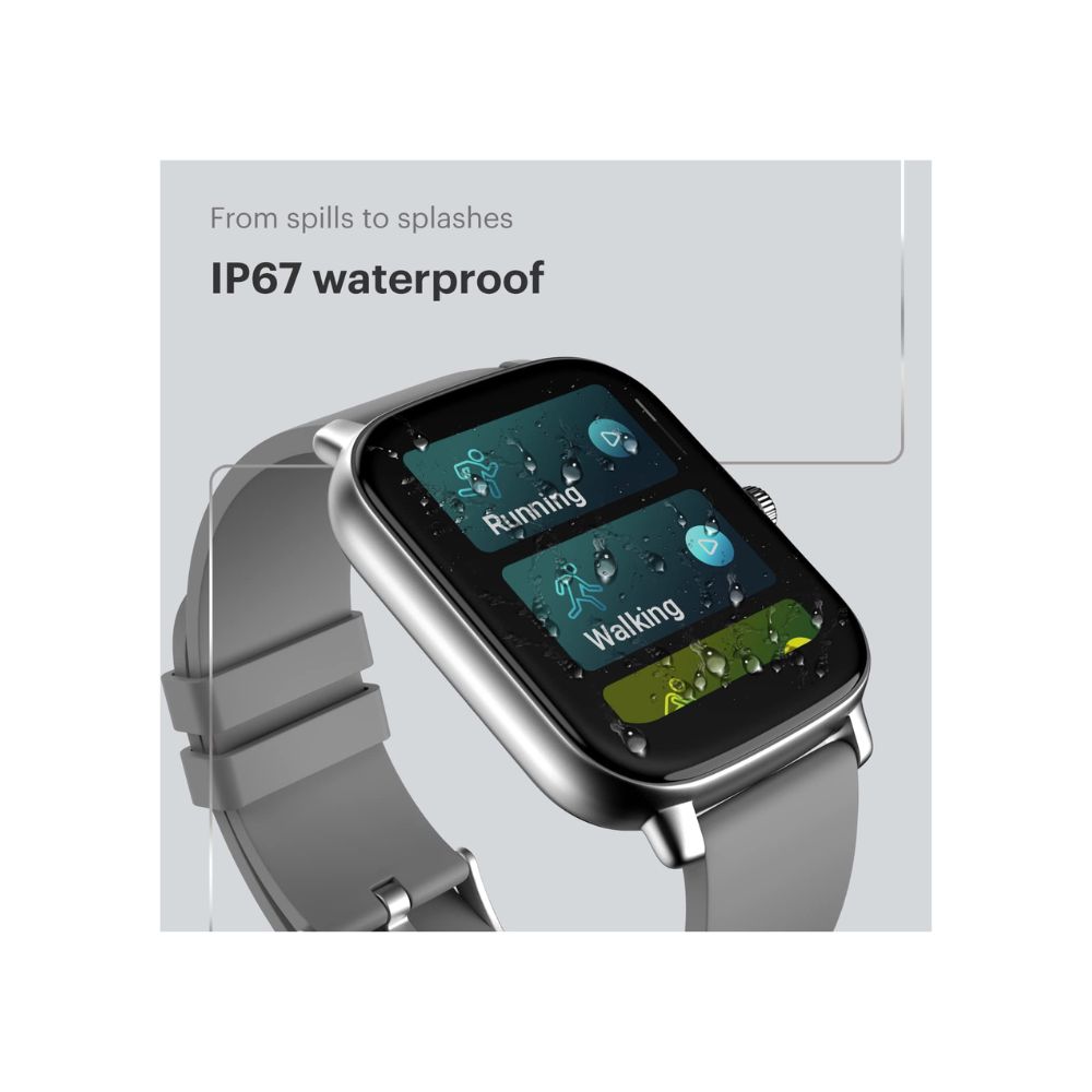 Noise ColorFit Icon Buzz Bluetooth Calling Smart Watch (Grey)