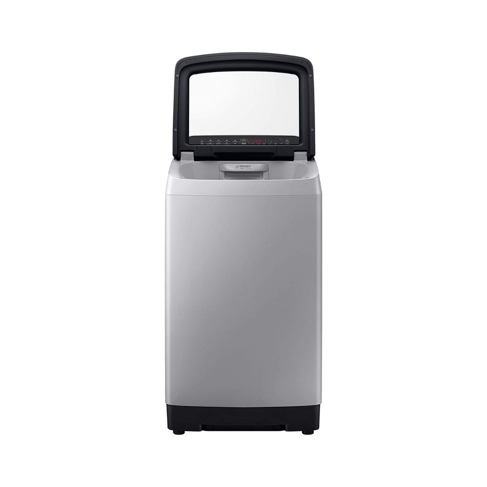 Samsung 6.5 Kg Inverter 5 starFully-Automatic Top Loading Washing Machine (WA65N4261SS/TL, Imperial Silver, Wobble technology)