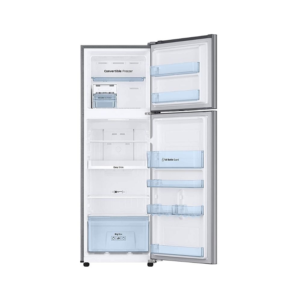 Samsung 255 L 2 Star Frost-Free Double Door Refrigerator (RT30T3722S8/NL, Elegant Inox(Light Doi Metal))