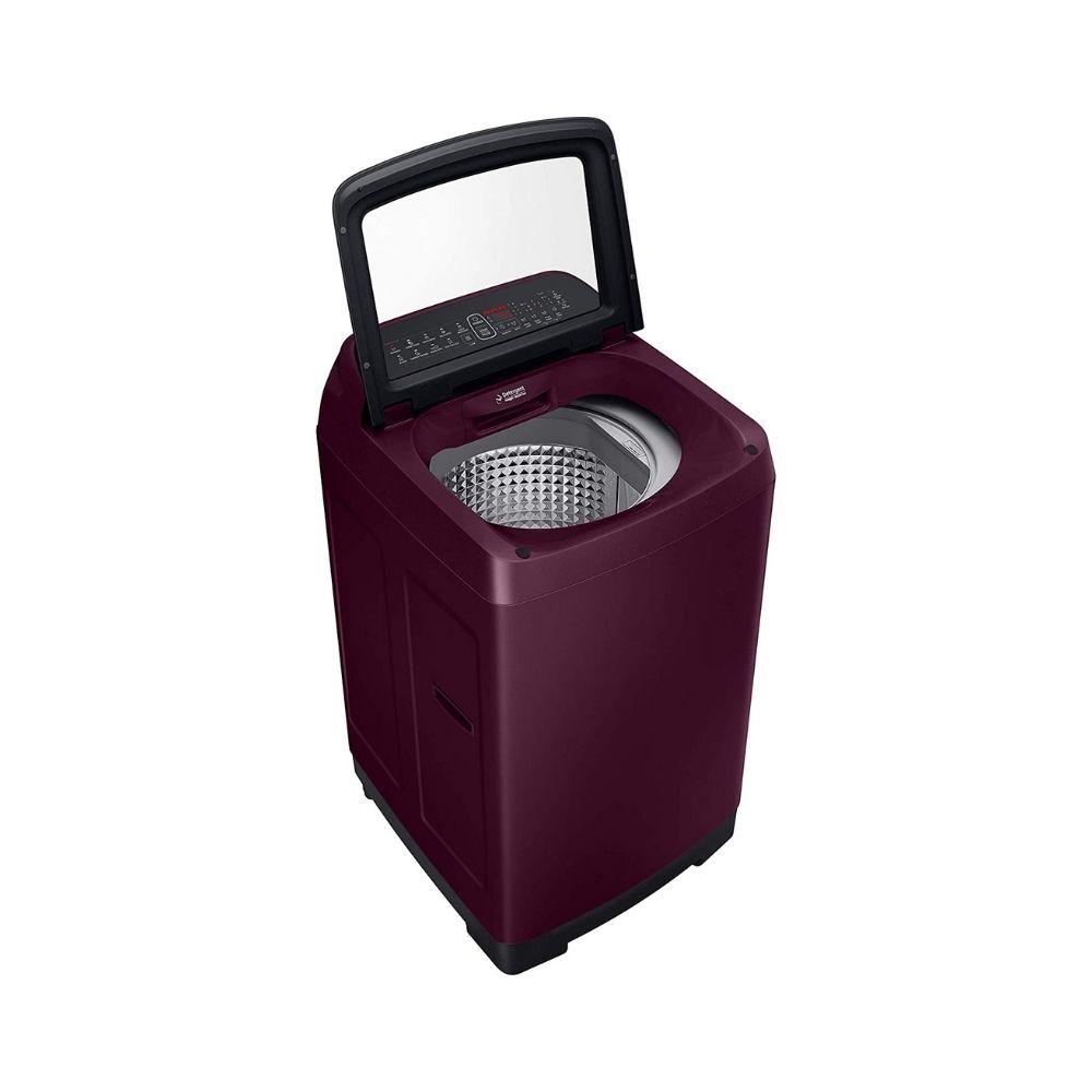 Samsung 7.0 Kg Inverter 5 star Fully-Automatic Top Loading Washing Machine (WA70N4261FF/TL, Plum, Wobble Technology)