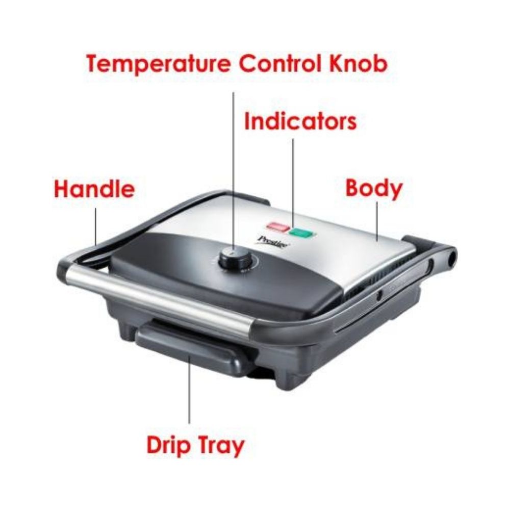 Prestige Electric Grill Grill  (Steel)