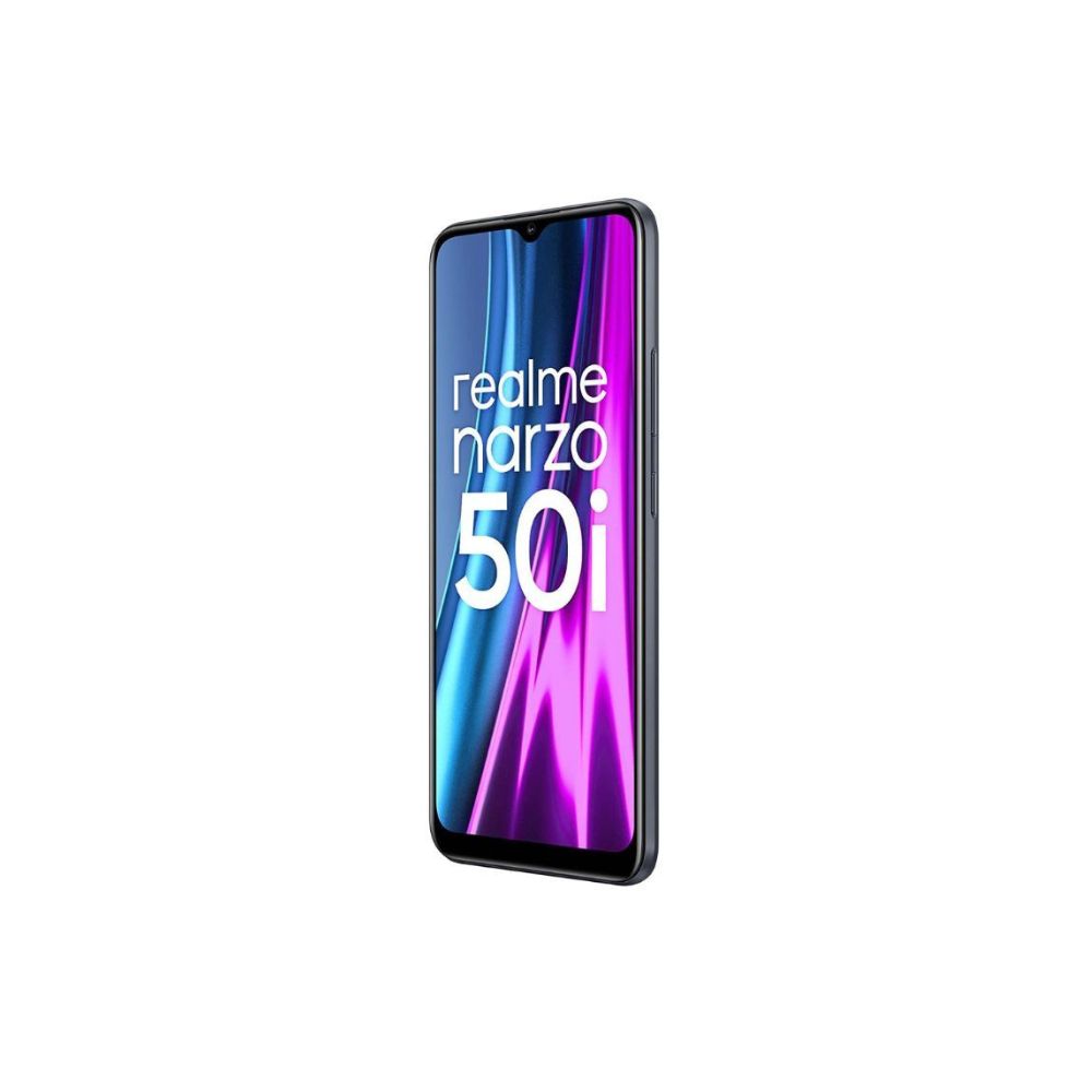 realme narzo 50i (Carbon Black, 4GB RAM+64GB Storage)
