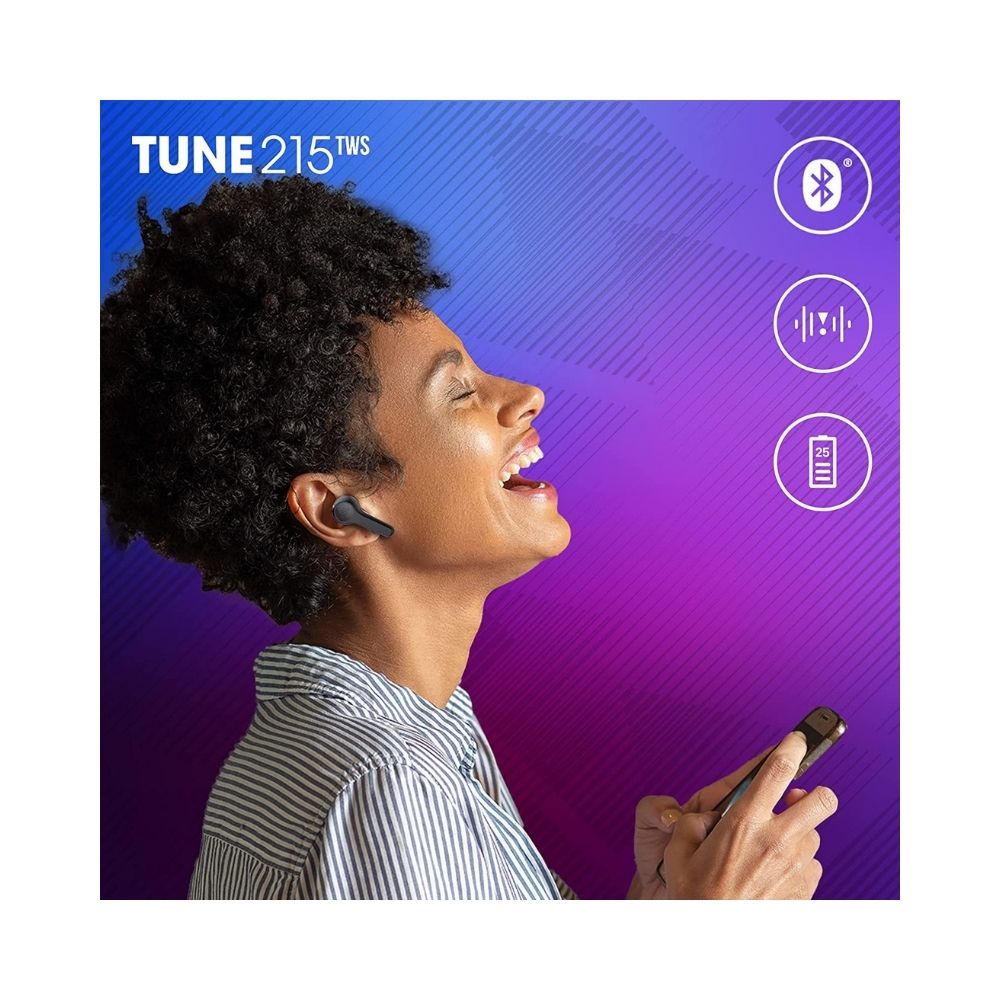JBL Tune 215TWS Bluetooth Earbuds(Purple )