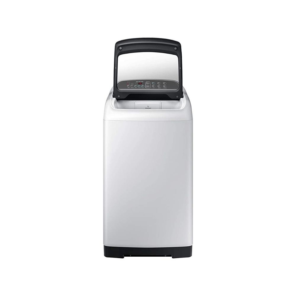 Samsung 6.5 Kg Inverter 3 star Fully-Automatic Top Loading Washing Machine (WA65M4206HV/TL, Light Grey, center jet technology)