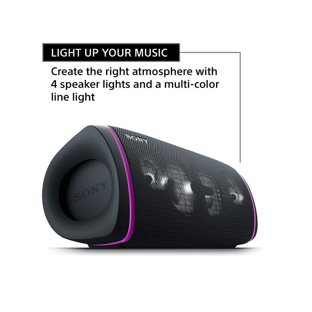Sony SRS-XB43 Wireless Extra Bass Bluetooth Speaker (Black)