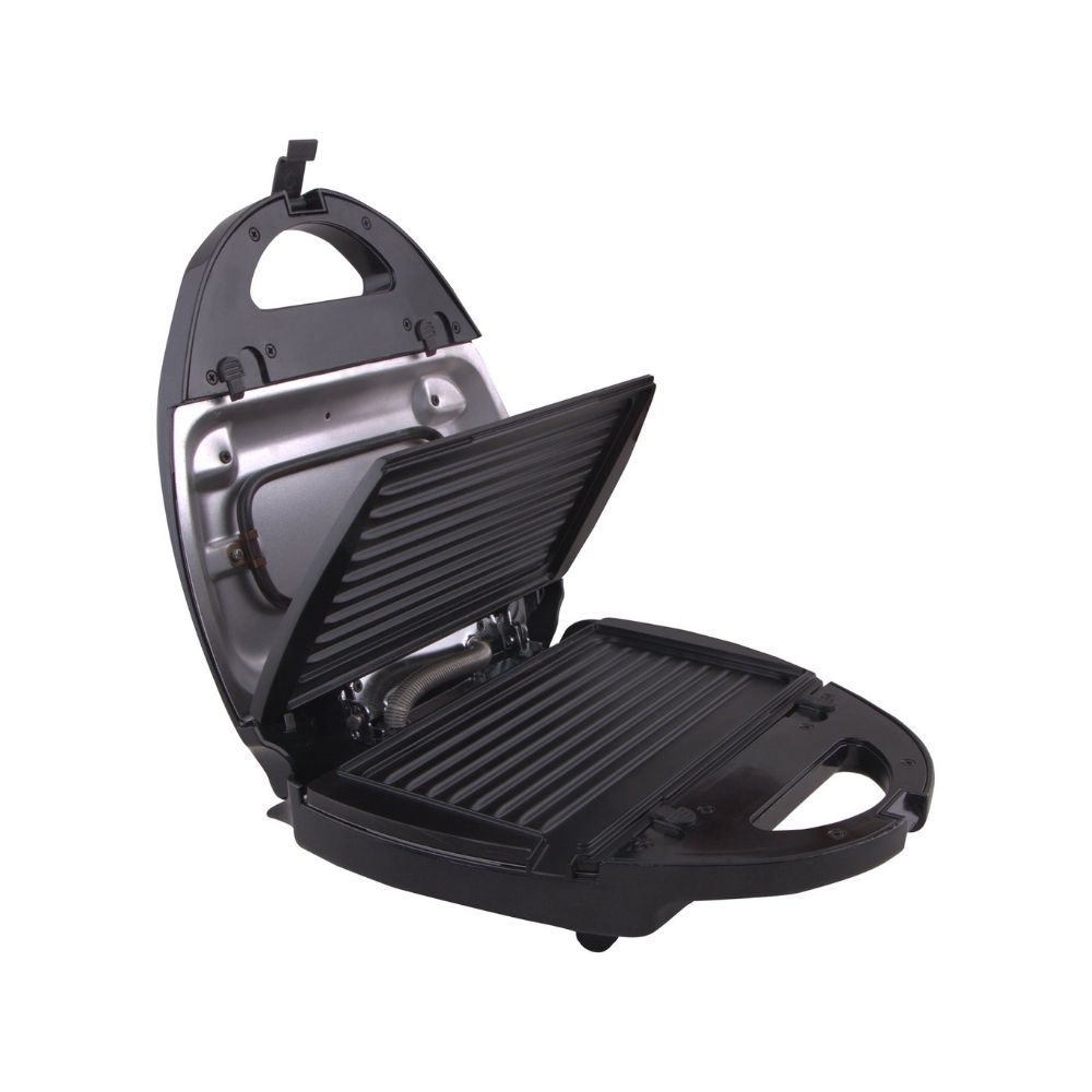 Morphy Richards SM3006 Toast, Waffle and Grill,Silver and Black