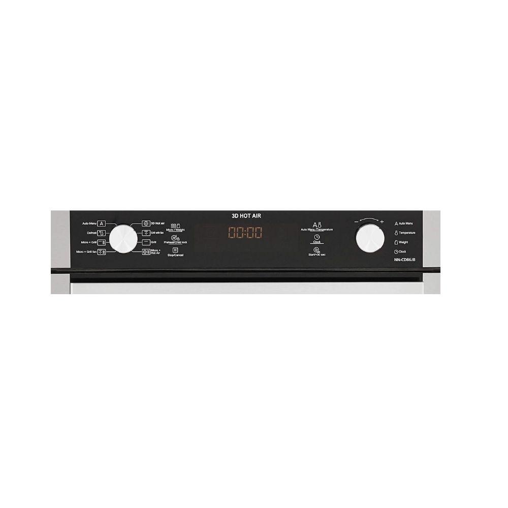 Panasonic 34 L Convection Microwave Oven (NN-CD86JBFDG, Black, With Starter Kit)