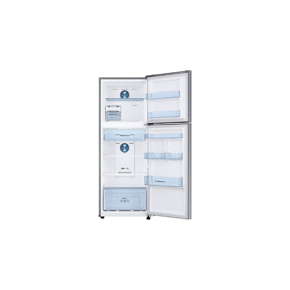 Samsung 324 L Frost Free Double Door 3 Star Convertible Refrigerator (Real Stainless, RT34T4533SL/HL)