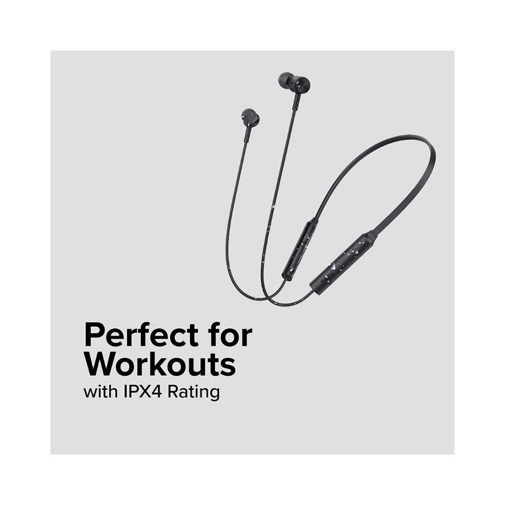 Redmi SonicBass Wireless Bluetooth in Ear Earphones with Mic (Black)