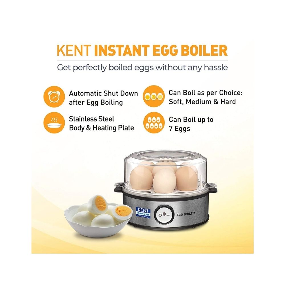 Kent 16020 Instant Egg Boiler | 3 Boiling Modes