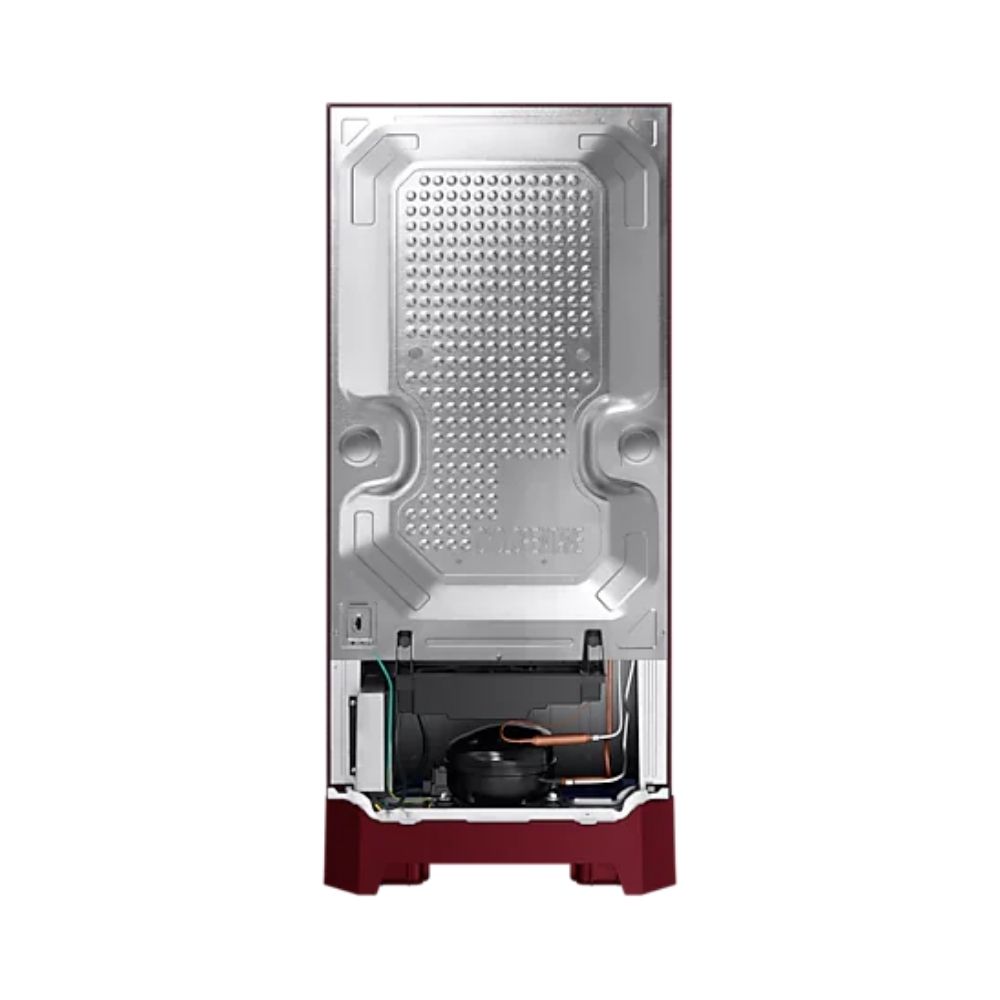 Samsung 192 L 4 Star Direct Cool Single Door Refrigerator Midnight Blossom Red (RR21A2K2XRZ/HL)