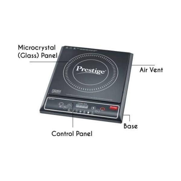 Prestige Atlas 1.0 Induction Cooktop  (Black, Push Button)