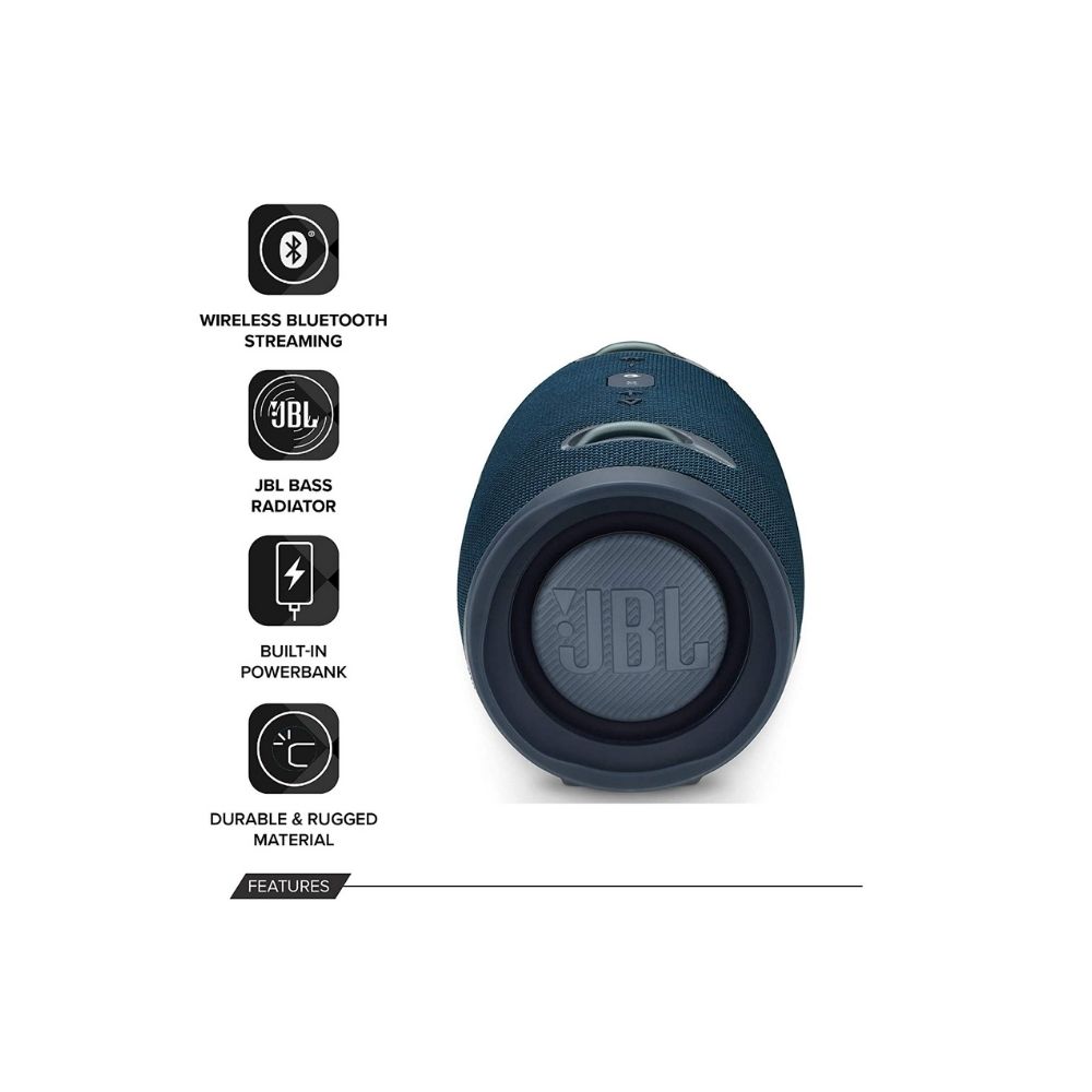 JBL Xtreme 2, Wireless Portable Bluetooth Speaker (Blue)