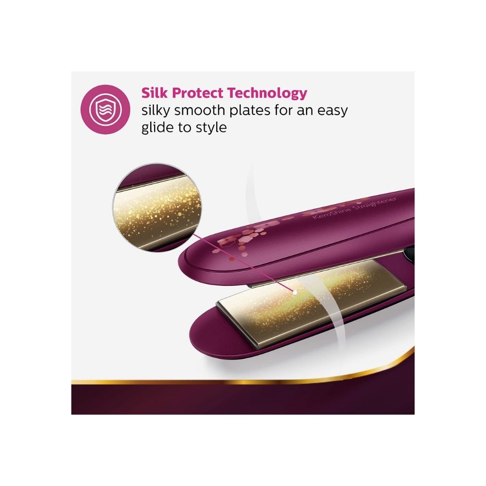 Philips BHS738/00 Hair Straightener (Wine)