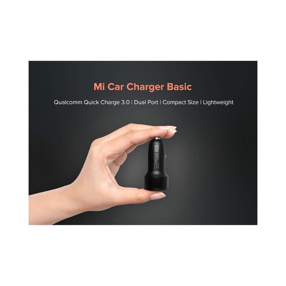 Mi 18W Qualcomm Quick Charge 3.0 Car Charger