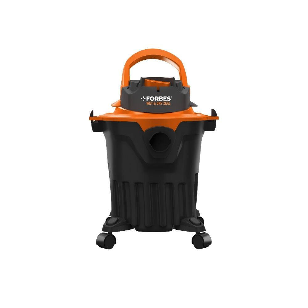 Eureka Forbes Zeal Wet & Dry Vacuum Cleaner with Reusable Dust Bag (Black, Orange)