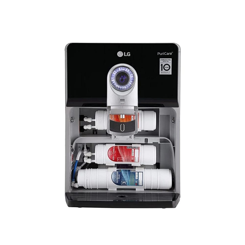 LG WW184EPB Dual Protection Airtight Stainless steel Tank with Multi Stage RO Filtration Water Purifier