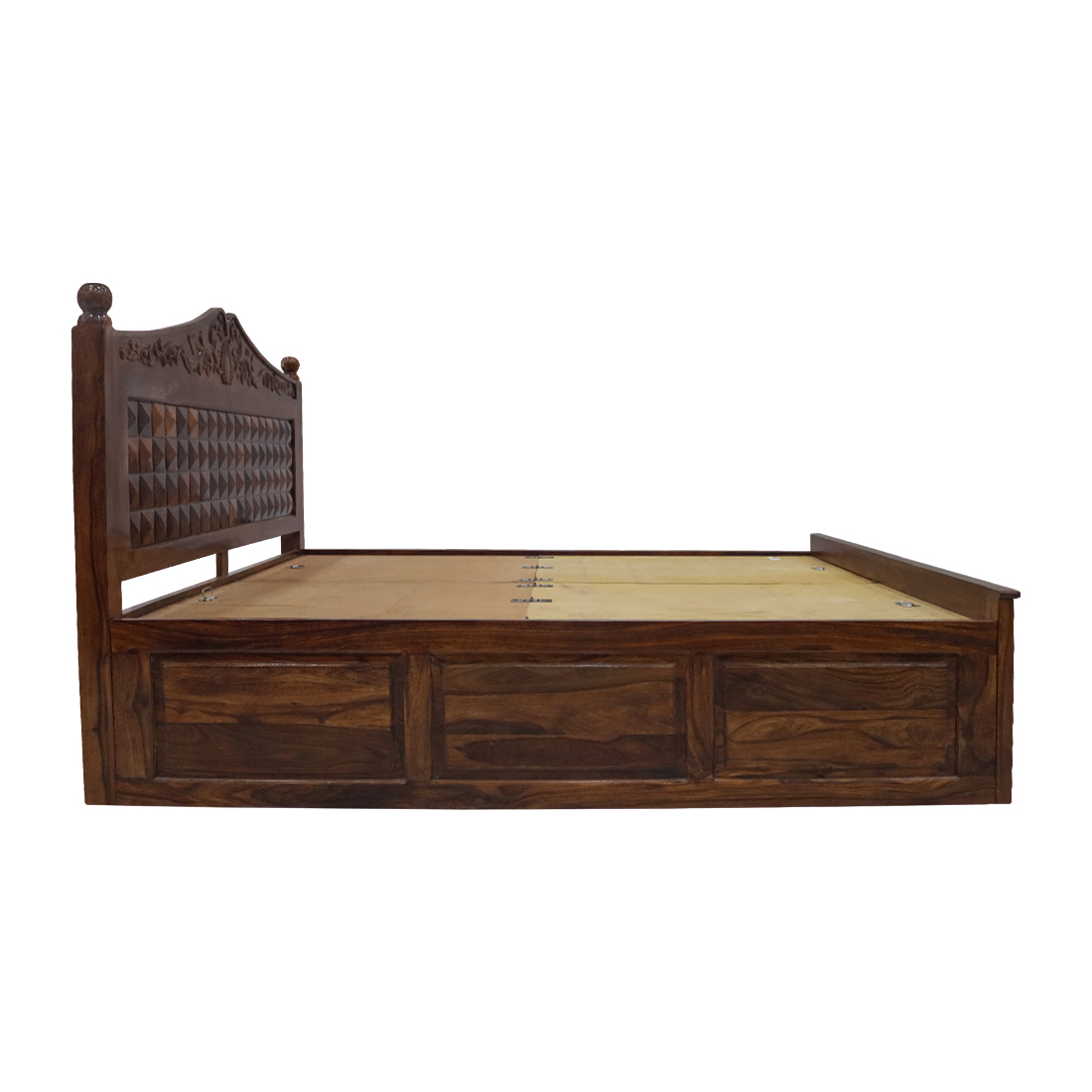 AARAM By Zebrs Furniture House Double Bed with Box Storage