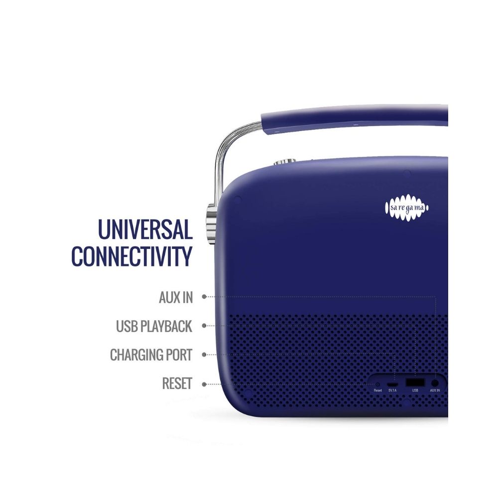 saregama Carvaan Premium Bengali 10 W Bluetooth Home Theatre  (ROYAL BLUE, 2.0 Channel)