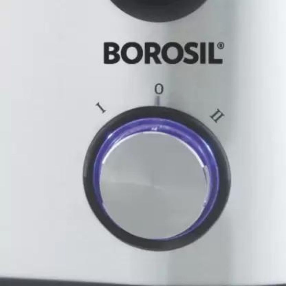 BOROSIL Primus SS 800 W Juicer (1 Jar, Steel And Black)