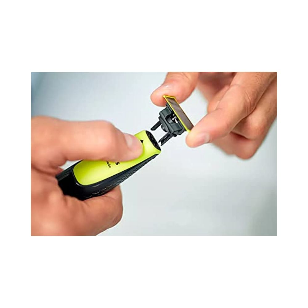 Philips Qp2512/10 Hybrid Booklet Blister Pack Of 1 Runtime: 30 min Trimmer for Men (Green)