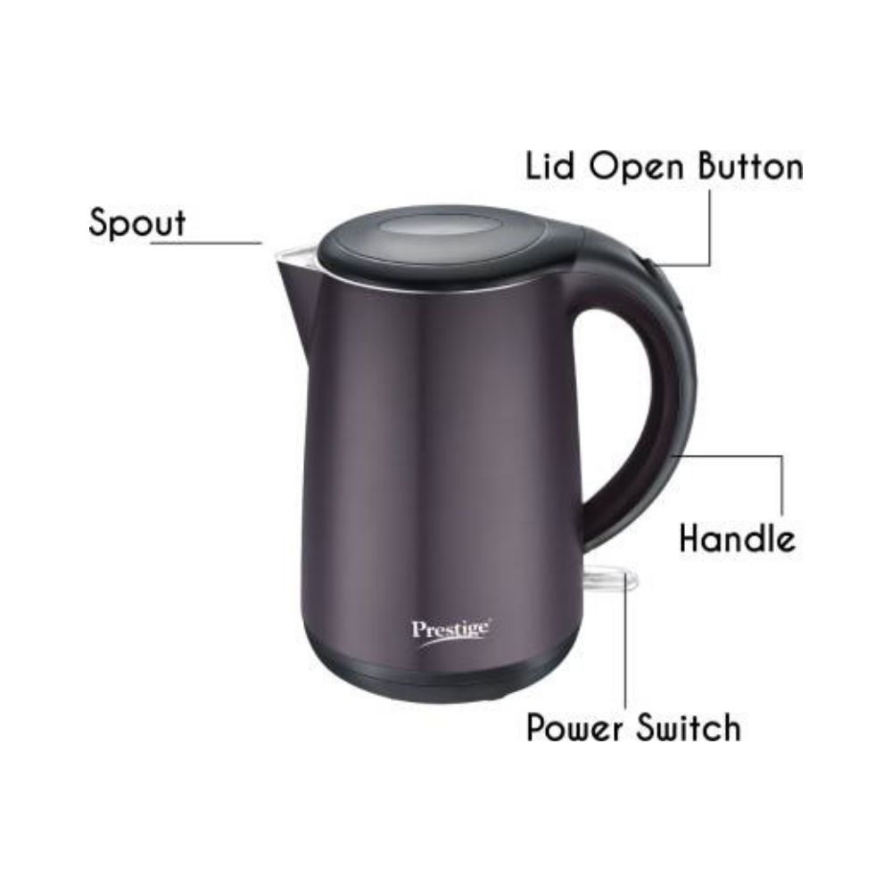 Prestige PCKSS 1.5 Electric Kettle  (1.5 L, Black)