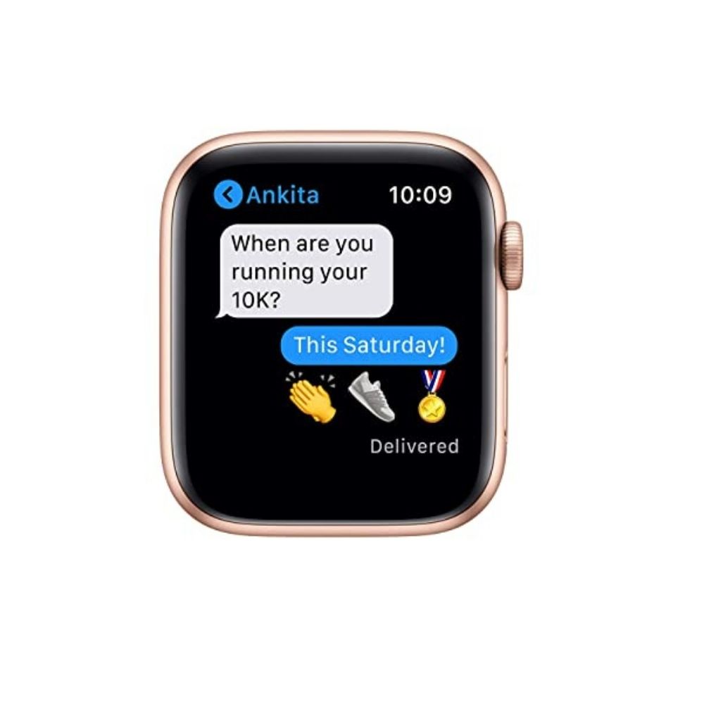 Apple Watch Series 6 GPS M00E3HN/A 44 mm Gold Aluminium Case with Pink Sand Sport Band