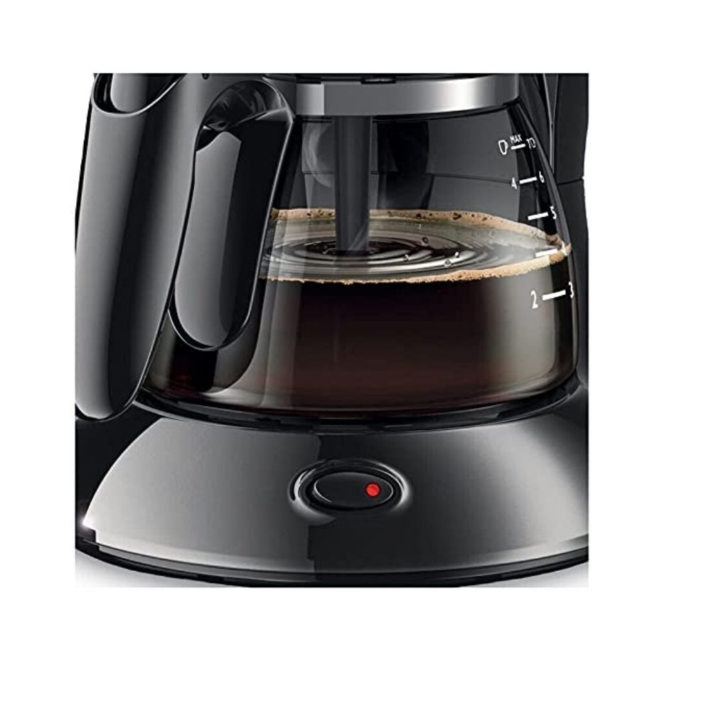 Philips Drip Coffee Maker HD7432/20, 0.6 L, Ideal for 2-7 cups, Black, Medium