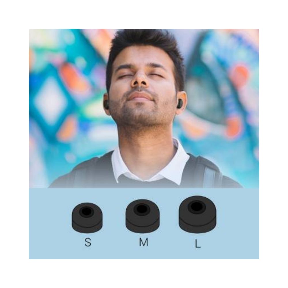 Portronics POR-078 Harmonics Twins True Wireless Bluetooth Headset  (Black, True Wireless)
