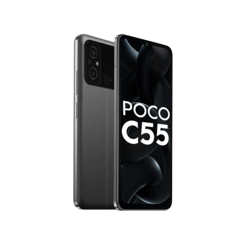Poco C55 (Power Black, 64 GB) (4 GB RAM)