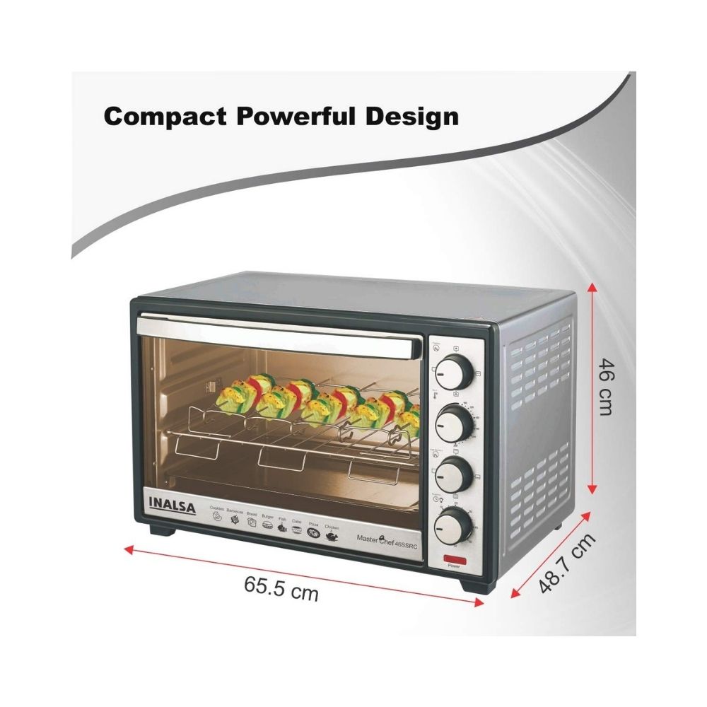 Inalsa Oven MasterChef 46SSRC OTG (46 Liter)