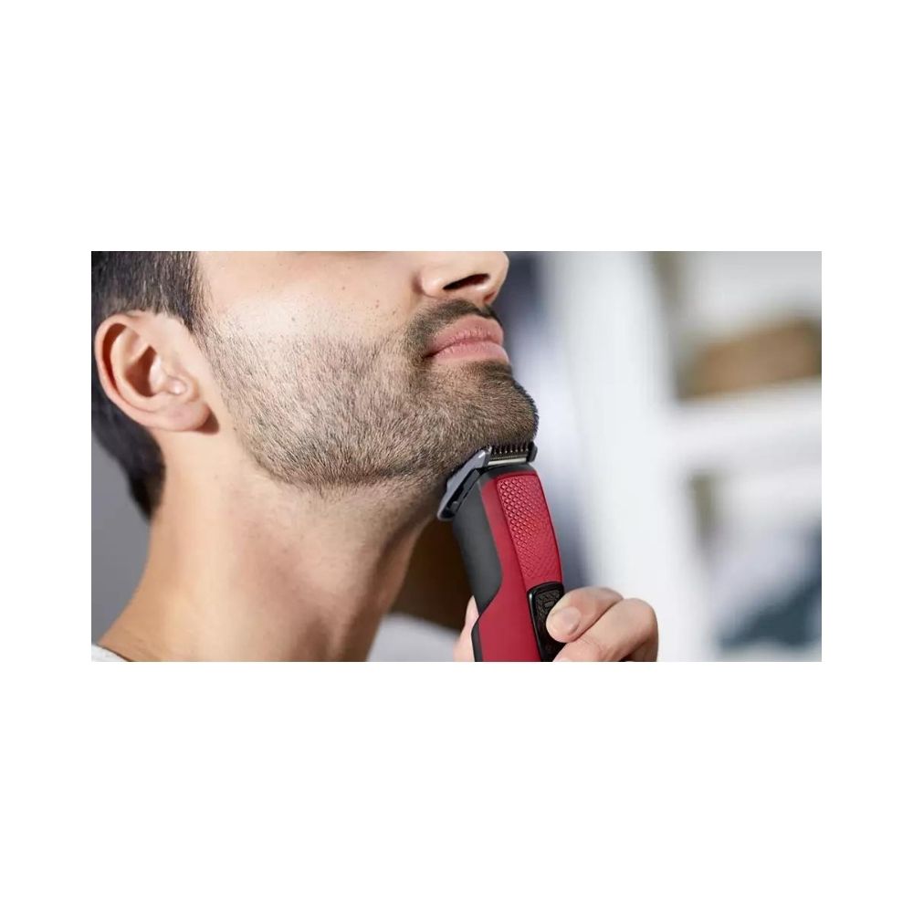 Philips BT1235/15 Runtime: 60 min Trimmer for Men (Maroon)