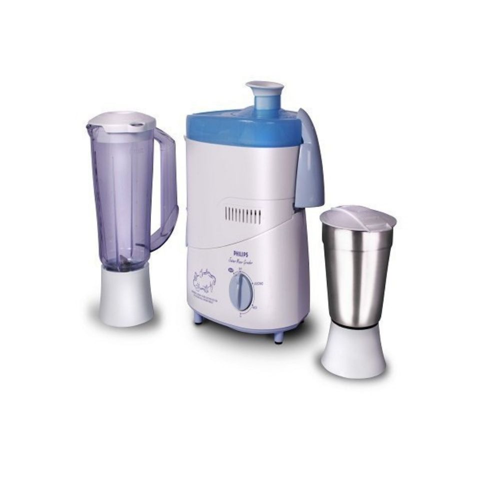Philips HL1631/00 500-Watt 2 Jar Juicer Mixer Grinder (Blue)