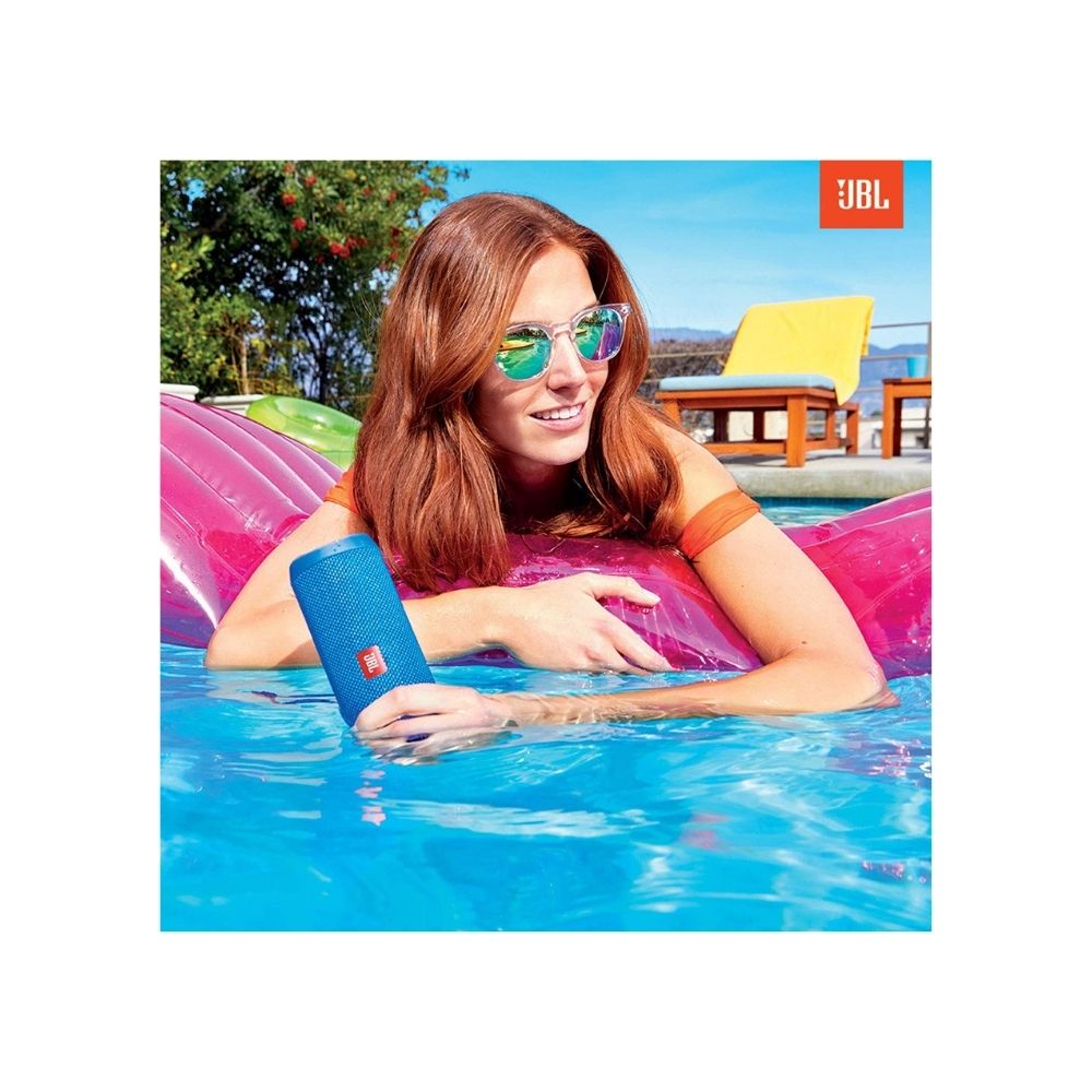 JBL Flip 4, Wireless Portable Bluetooth Speaker(Red)