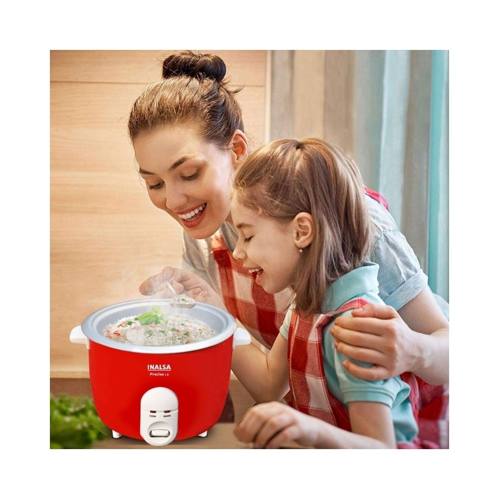 INALSA Electric Rice Cooker Precise 1.5-600W