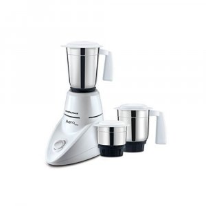 Morphy Richards Aero 500-Watt Mixer Grinder with 3 Jars (White)