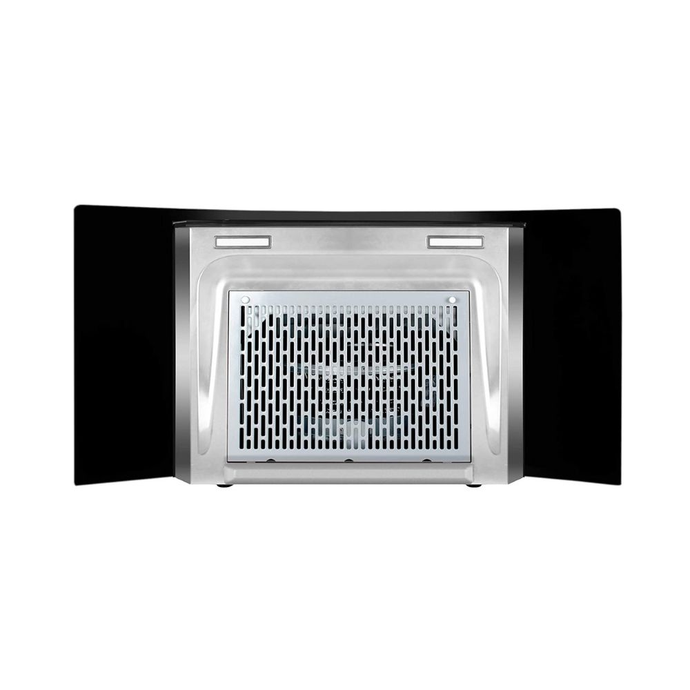 Faber 90 cm 1200 m³/hr Auto-Clean curved glass Kitchen Chimney (HOOD ORIENT XPRESS HC SC SS 90, Filterless technology, Touch Control)