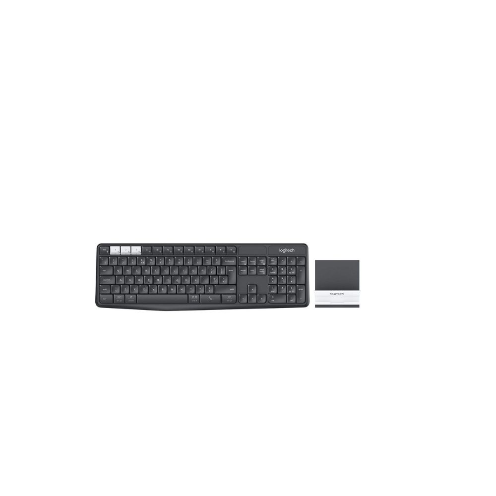 Logitech K375s Multi-Device Wireless Keyboard and Stand for Windows(920-008250)