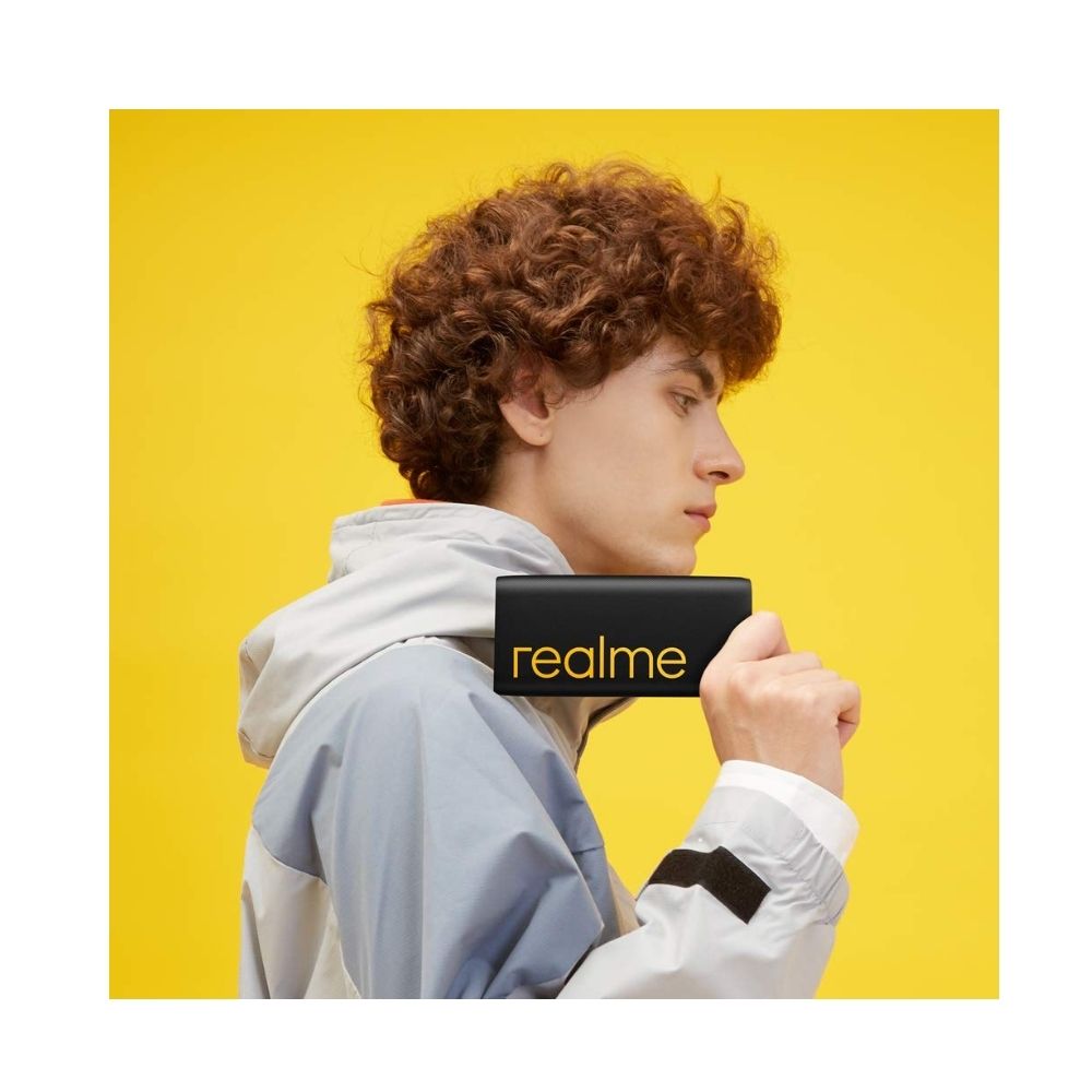 Realme 20000 mAh Power Bank (Quick Charge 2.0, Power Delivery 2.0, 18 W) Black