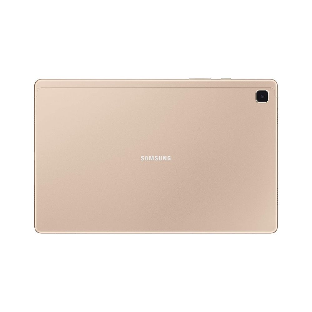 Samsung Galaxy Tab A7 26.31 cm (10.4 inch), Slim Metal Body, Quad Speakers with Dolby Atmos, RAM 3 GB, ROM 32 GB Expandable, Wi-Fi+4G, Gold