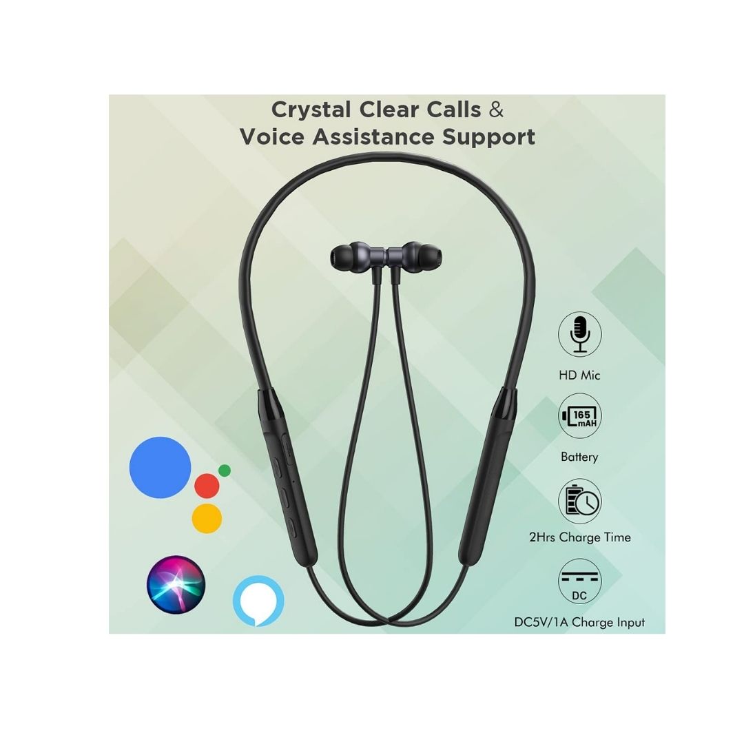 PTron Tangent Evo Bluetooth Headset(Black)