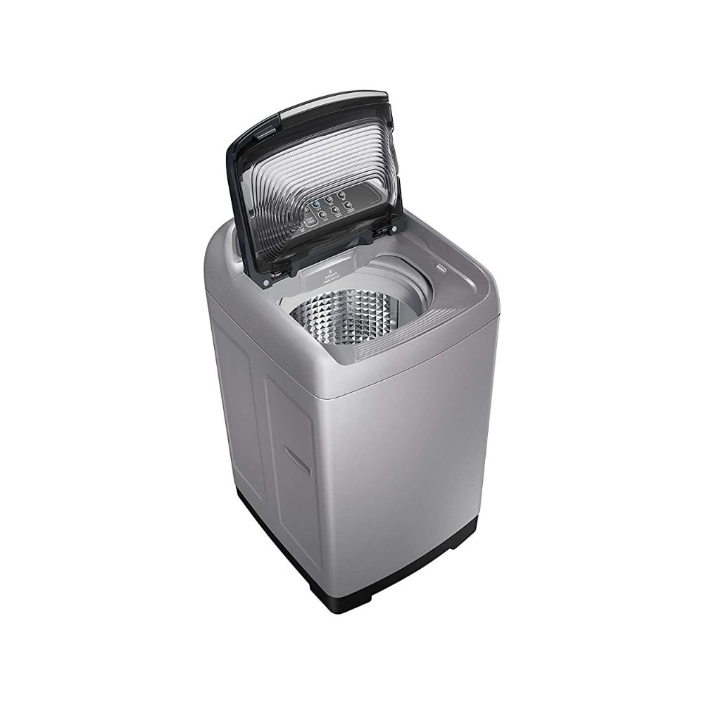 Samsung 6.5 Kg Inverter 3 star Fully-Automatic Top Loading Washing Machine (WA65M4001HA/TL, Imperial Silver, wobble technology)